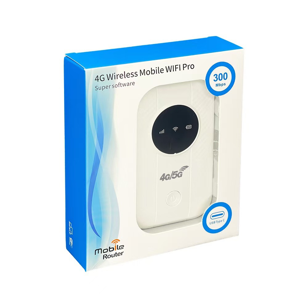 Eurasia 4g Pocket Wifi Tragbarer Wlan-router Mit Speicherkartensteckplatz Für Den Außeneinsatz -- M5
