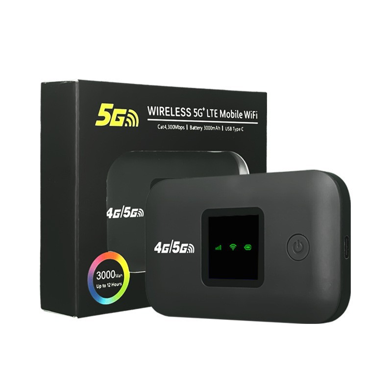 Mini-tragbarer 4g-wlan-router - A8-e Eisengrau 3 Leds Eurasien-edition 4g/5g (naher Osten Und Amerika)