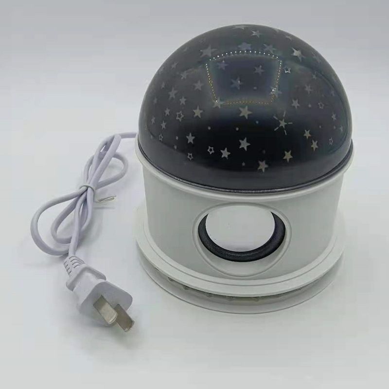 Neue Mini-pilz-sonnenlampe Mit Led-kristall Und Bluetooth-anschluss, Musikalische Bühnenleuchte, Magische Sternenhimmel-lampe, Ktv-stimmungslicht – Europäisches Standardkabel