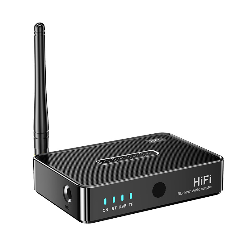 Neuer Bluetooth 5.1-audioadapter Für 6,5-zoll-lautsprecherverstärker Im Vintage-stil Mit Mikrofon Für Karaoke --