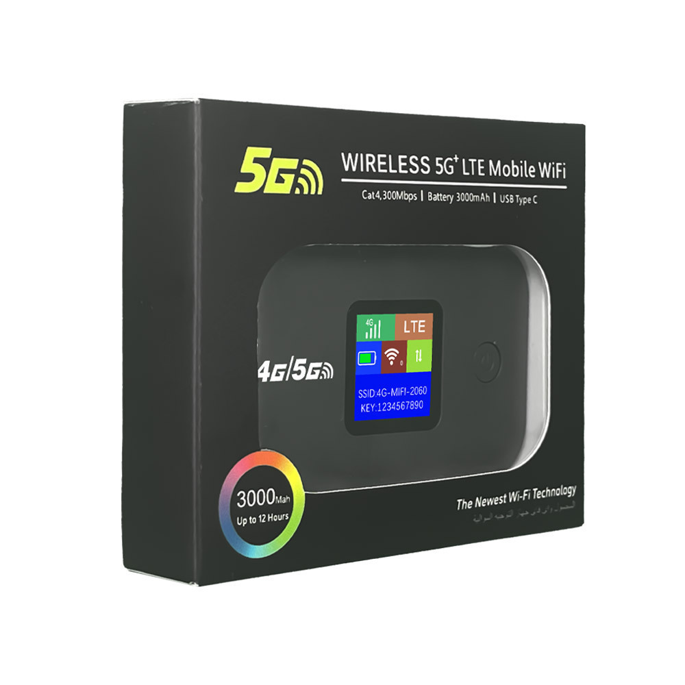 Tragbarer 4g-wlan-router, 5g-wlan-mifi, Pocket-wlan, Lte-router, Sim-karten-router A8 -- A8--1 Eisengrau