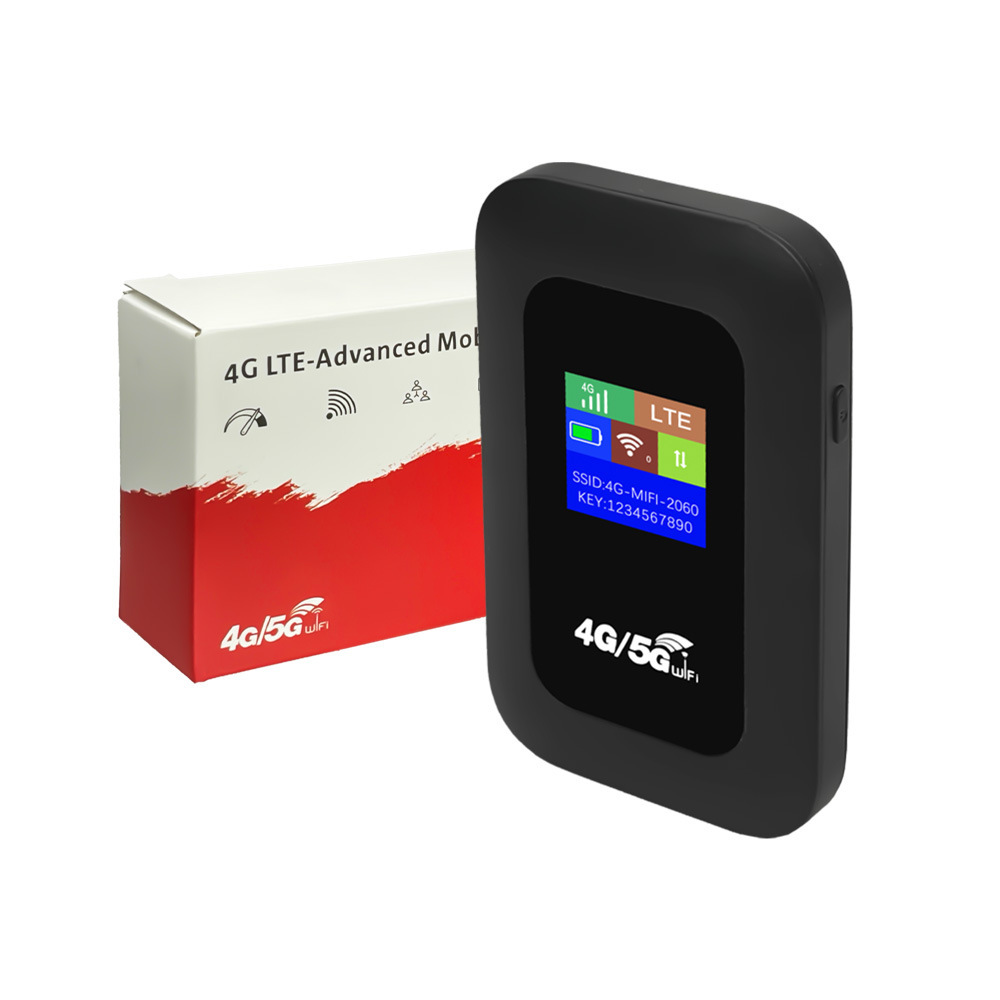 Mifi 4g Wireless Lte Tragbarer Router Mit Farbbildschirm Und Sim-kartensteckplatz - Mf800b - Eurasische Version (schwarzer Bildschirm)