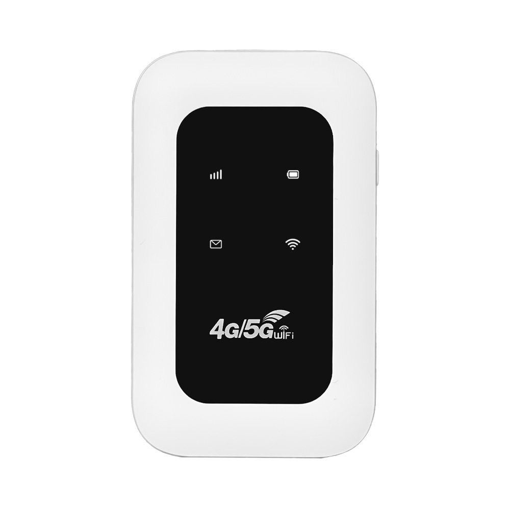 Schwarzer Tragbarer 4g-wlan-router Mf800, Mifi-taschen-wlan-router Für Auto/mobil Mit Sim-kartensteckplatz Und Lte -- Mf800b