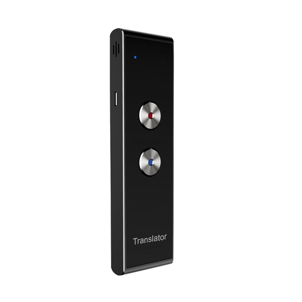 T8+ Intelligenter Bluetooth-übersetzer, Gerät Zur Synchronen Sprachübersetzung, Echtzeit-übersetzungstool Für Mehrere Sprachen -- T8 Schwarz (96 Sprachen)