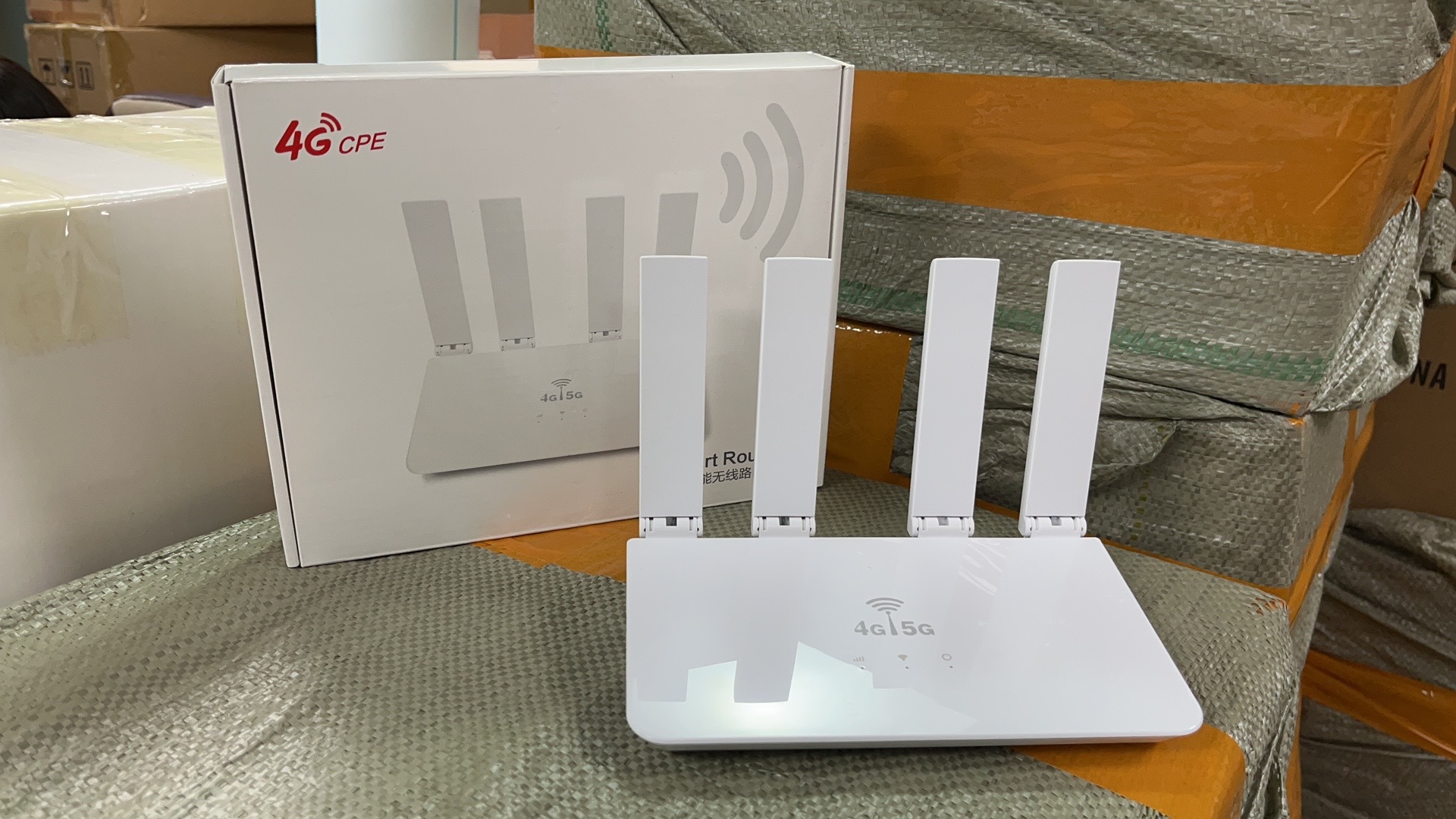 Cp906 4g Wlan-router (cpe) Für Zuhause Und Büro, Eurasien-router, Lte – Weiß