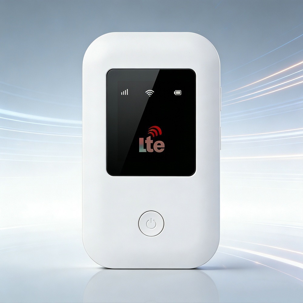 Tragbarer 4g-wlan-router Mit Sim-karte, Mobiler Router, Wlan-hotspot, Mifi, Südostasien – Weiße Edition, Eurasien, Südafrika, Südamerika
