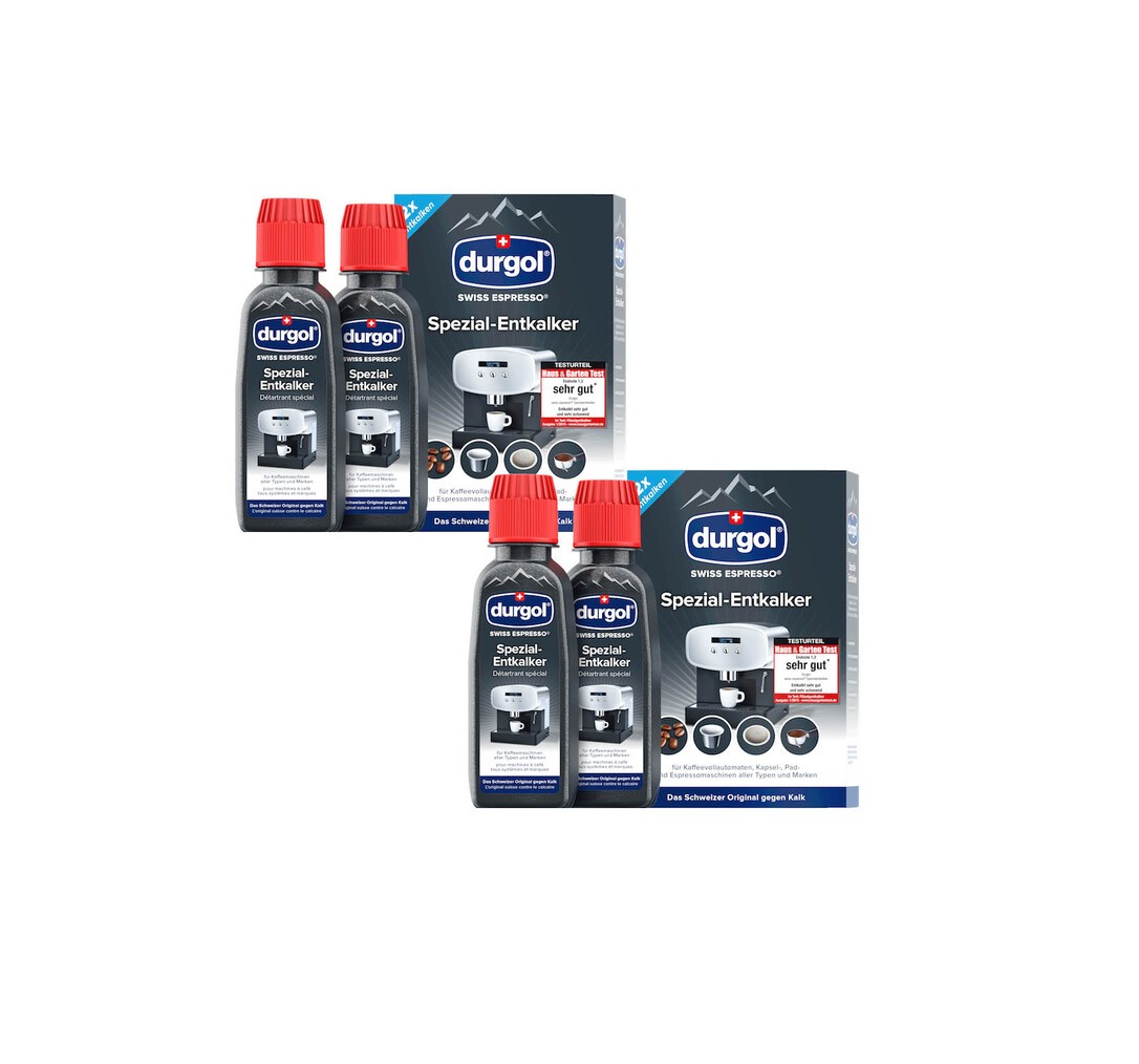 Multpipack Durgol 2er Set Swiss Espresso 125 Ml Entkalker