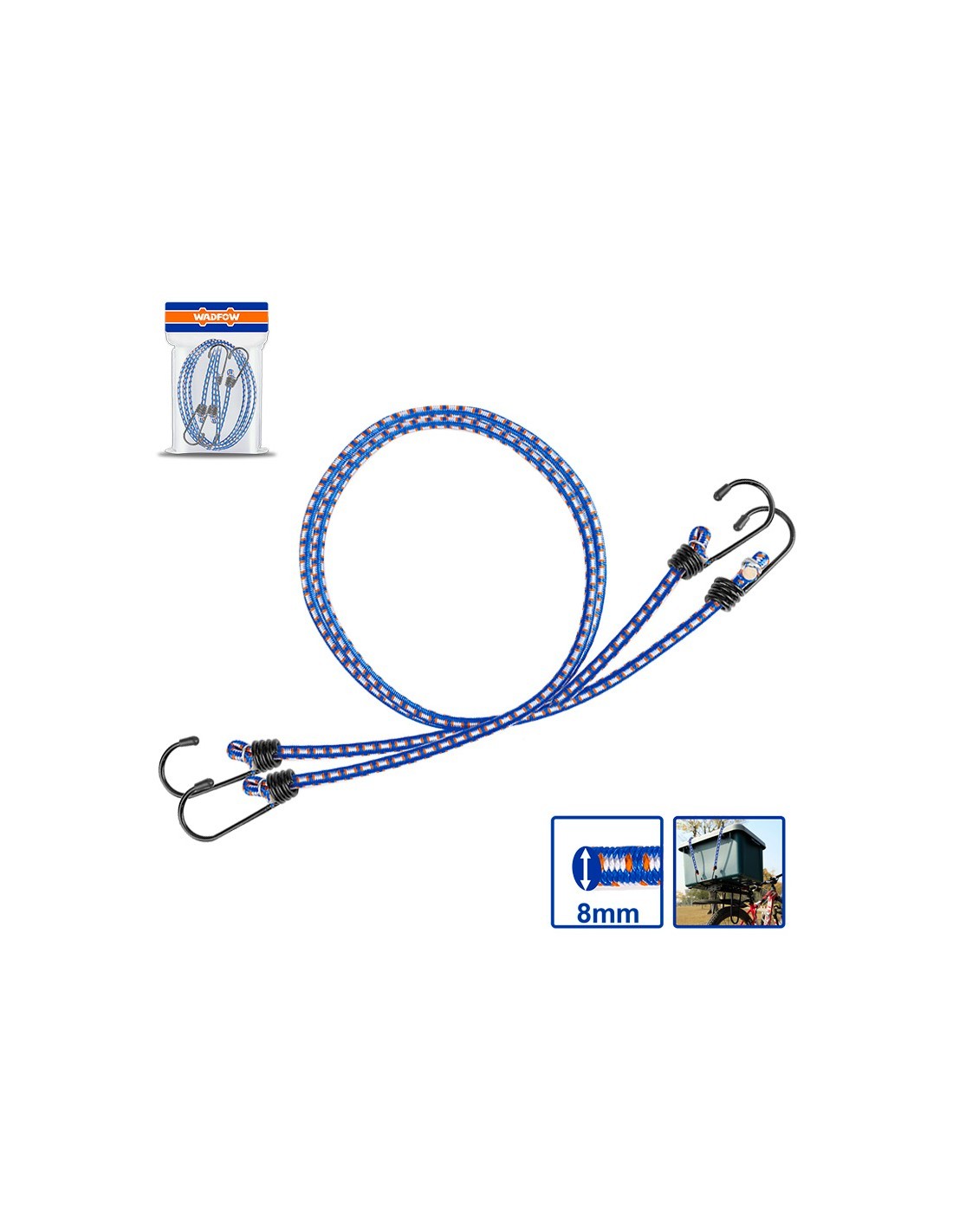 Elastischer Tentakel-satz Wadfow 45 Cm Mit Haken