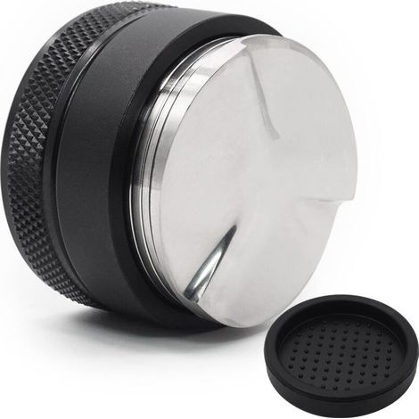 Kaffeeverteiler Und Tamper 53 Mm Doppelkopf 2-in-1-kaffee-nivellierwerkzeug Espresso-verteiler Und Presse Kompatibel Mit Sage Portafilters