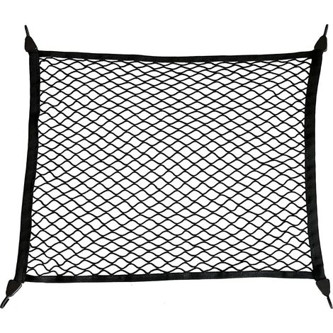 Kofferraumnetz, 80x60cm, Hochelastisches Gepäcknetz Aus Nylon, Passend Für Die Meisten Kofferräume