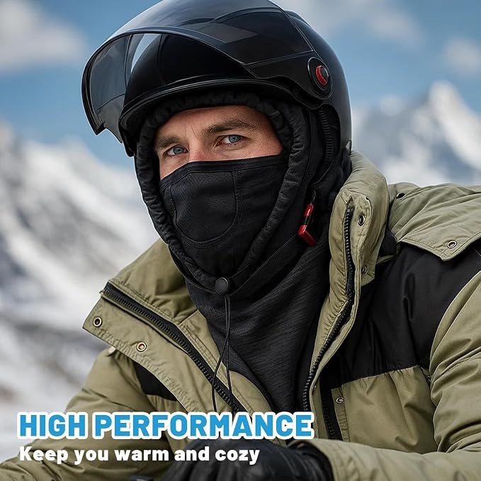 Vollständig Winddichte Sturmhaube, Ideal Zum Motorradfahren, Skifahren Und Für Andere Outdoor-aktivitäten. Atmungsaktiv Und Winddicht.