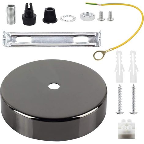Zubehör Für Pendelleitungen – Flex Cleat Für Deckenleuchten, 100 Mm, Schwarz