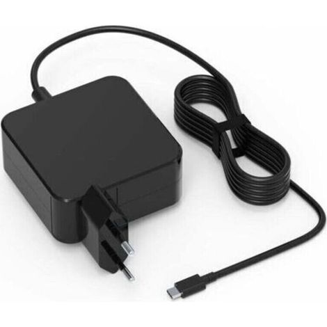 Ladegerät Usb-c 65w Für Macbook Pro/air – Netzteil 19v 3,42a – Schutz Vor Überlastung Und Kurzschluss – Kompatibel Mit Lenovo, Hp, Asus