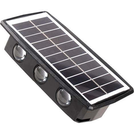 Lampe Solaire, Led, Ip65, Noir