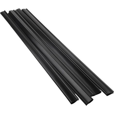 Befestigungsstreifen Für Poolfolien Von Oberirdischen Pools Mit Einer Überlappung Von 61 Cm (24 Zoll), Mit Schwarzen Polyethylen-clips Zur Sicheren Befestigung. Kompatibel Mit Runden Und Ovalen Pools.