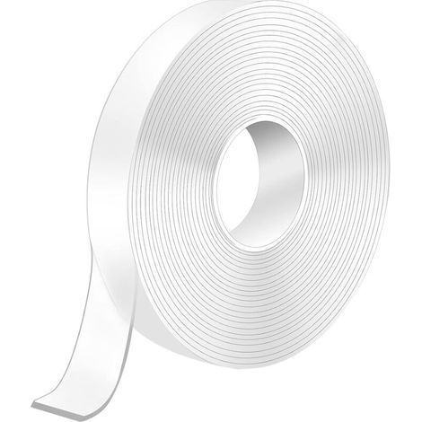 5 M Scotch Doppelseitiges Klebeband Extra Stark, 5 M X 2 Cm X 2 Mm Scotch Transparentes Doppelseitiges Klebeband, Abwaschbares, Wiederverwendbares Doppelseitiges Klebeband Zur Aufhängung Von Bildern O