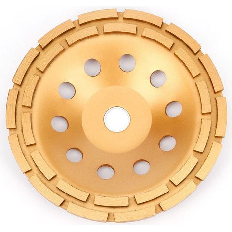 Diamant-schleifscheibe 230 X 22,2 Mm – Turbo-diamant-schleifteller Für Beton, Granit, Stein, Marmor, Mauerwerk, Ziegel, Putz Und Sichtbeton