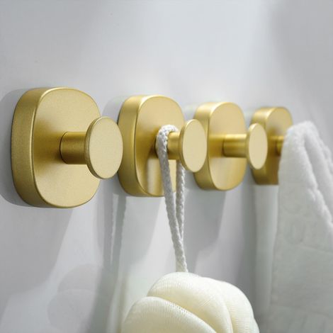 4er-pack Saugnapf-haken Für Die Dusche, Robuste Türhaken Aus Edelstahl Für Badezimmer, Küche, Glastüren, Spiegel Und Fliesen, Ideal Für Luffa, Handtücher, Mäntel Und Bademäntel, Bis Zu 5 Kg Tragkraft,