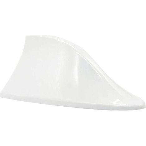 Antenne De Voiture Aileron De Requin – Antenne Radio Fm/am Pour Auto Suv Camion – Installation Auto-adhésive – Matériau Peinture Haute Qualité