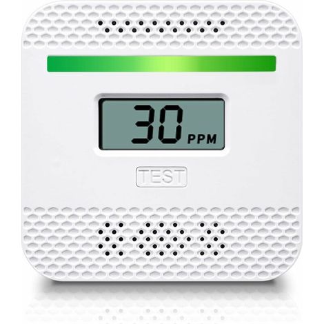 Tragbarer Kohlenmonoxid-detektor Mit Digitalem Lcd-display Für Reisen Und Zuhause, Ul-zertifizierter Co-warnmelder Mit Elektrochemischem Sensor