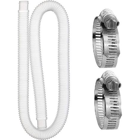 Ersatzschlauch Für Pool, Poolschläuche, Mit 2 Metallverbindern, Für Aufstellpool, Ersatzschlauch Für Poolfilterpumpe