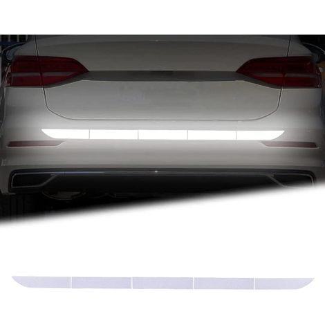 Scotch Reflektierend Weiß, Aufkleber Für Nachtsicht, Selbstklebende Wasserdichte Sicherheitsaufkleber Für Autos (2 Stück)