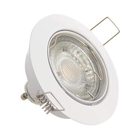 Einbau-deckenleuchte Im 5er-pack – Led-spot Mit Gu10-leuchtmitteln – Neutralweiß, 50 W