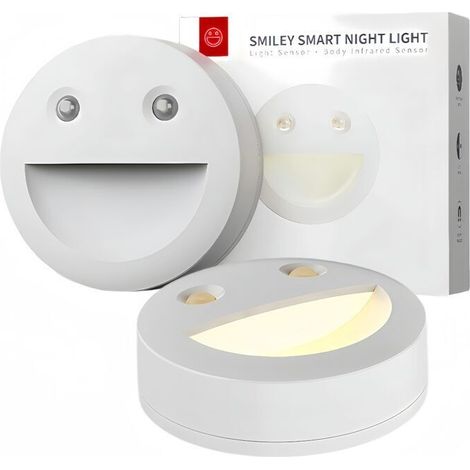 Sonnige Nachtlicht Mit Bewegungsmelder, 4 Modi, Magnetisch, Energiesparend, Warmweiß/kaltweiß, Batteriebetrieben, Ideales Intelligentes Nachtlicht Für Kinder