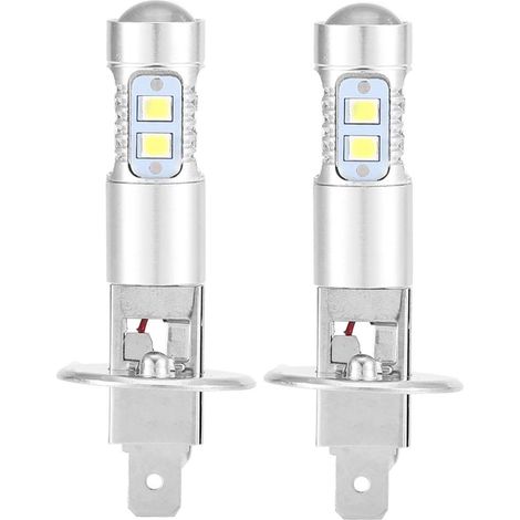 Super Blanc 100w Led-scheinwerfer-birnen-kit Nebel-fernlicht 2x H1 6000k