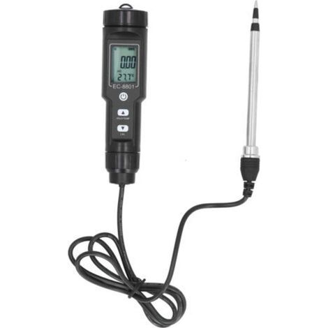 Boden-ec-tester Ec-8801b Mit Kabel Für Garten – Leitfähigkeits- Und Salzgehalts-analysegerät Zur Präzisen Bodenmessung, Ideal Für Landwirte