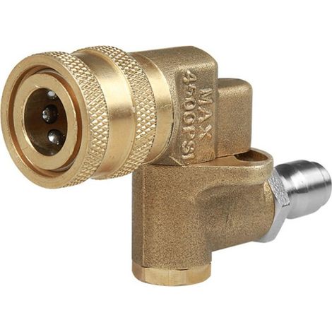 Schwenkkupplung Für Hochdruckreiniger, 0,6 Cm, Mit Schnellkupplungen Und Adaptern, Reinigungswerkzeug Zum Anschließen Von Schwenkkupplungen