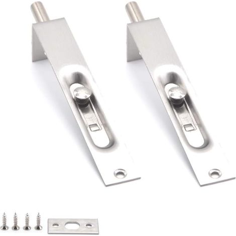 Edelstahl-flächenbündiger Türriegel Für Flush-bolt-schloss, 4 Zoll