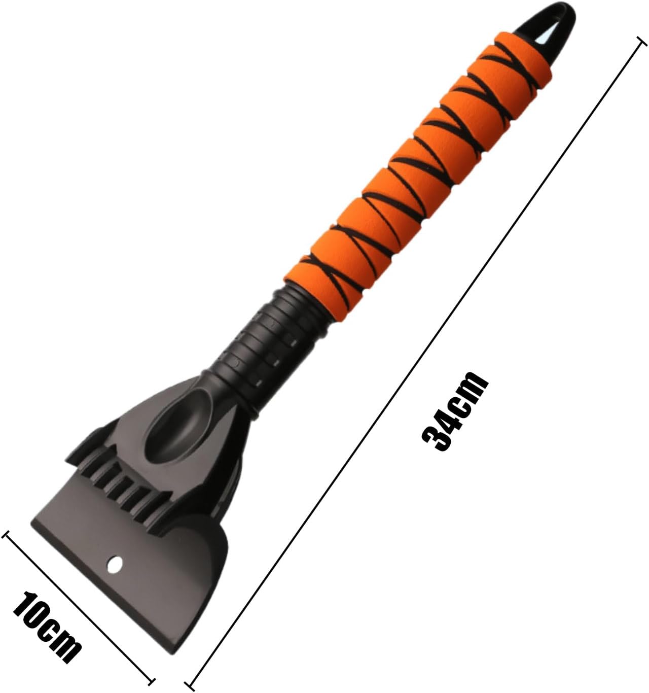 Eiskratzer Fürs Auto, Winter-windschutzscheibenkratzer, Effizienter Und Sicherer Windschutzscheibenkratzer Mit Ergonomischem Schaumstoffgriff, Langlebiges Auto-zubehör
