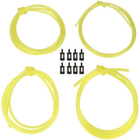Kraftstoffschlauch-set 1,5 M Mit 4 Verschiedenen Größen Und 8 Kraftstofffiltern
