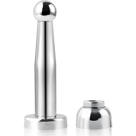 Magnetische Türstopper, Magnetischer Türstopper Aus Edelstahl, Flexible Wandmontage, Magnetischer Türriegel, Türstopper, Silber