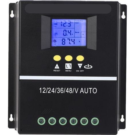 Solarladeregler 12v 24v 36v 48v Photovoltaik-batterie Mppt-regler Mit Automatischer Anpassung Für Heimversorgungssysteme 80a