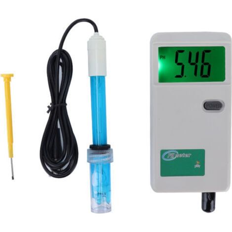 Tragbares Ph-messgerät Für Aquarien, Wasserzucht Und Labor – Präzise Und Zuverlässig – Ohne Batterien Geliefert