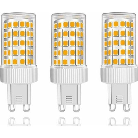3er-pack G9 Led-lampen 10w, Ersatz Für 150w Halogenlampen, 86 Leds, 1000 Lm, 360° Abstrahlwinkel, Extrem Hell, Ac220-240v, Nicht Dimmbar, Warmweiß 3000k… [energieeffizienzklasse B]