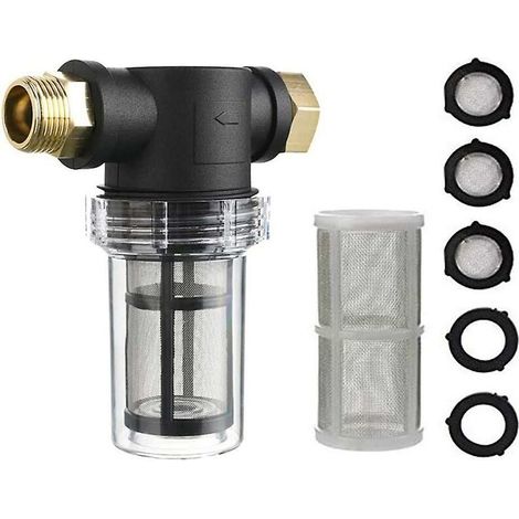 3/4-zoll-sedimentfilter Für Schlauch – Hochdruckreiniger-aufsatz – Sedimentfilter Für Gartenarbeit Im Freien – Wasserzulauffilter – Druck-gartenfilter