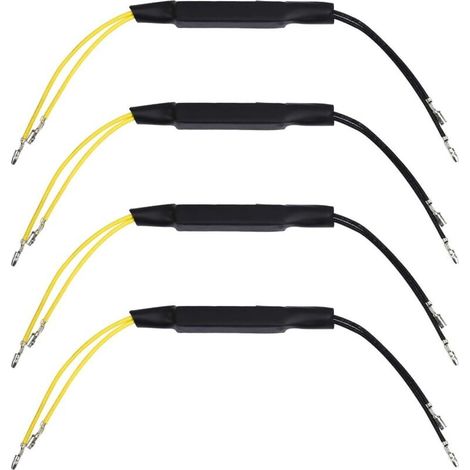 4 Stück Motorrad-led-blinkgeber 12v Led-motorrad-blinker-anzeige Widerstandsadapter Für Motorrad Auto Fahrrad Roller Quad Cruiser Harley Kawasaki Yamaha Off-road (27w)