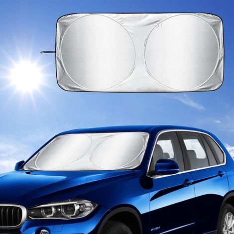 Windschutzscheiben-sonnenschutz Für Autos,faltbare Windschutzscheiben-abdeckung,sonnenschutzblende,uv-schutz Und Reflektierend,fahrzeug-sonnenschutz Gegen Sonnenstrahlen,150x70cm
