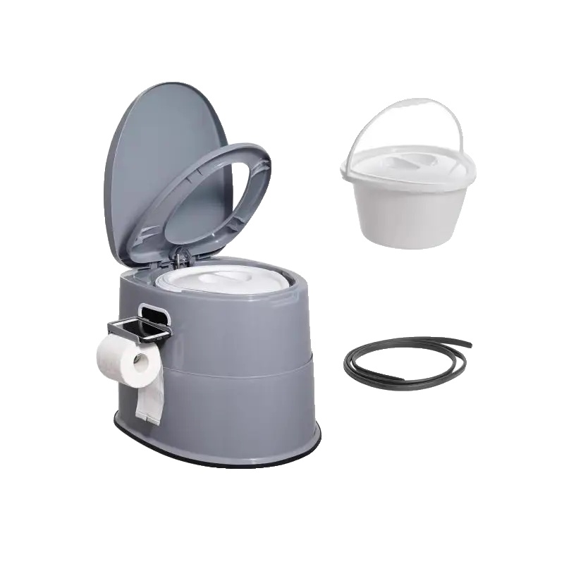 Tragbare Toilette, Leichtes Design, 4,9-liter-kapazität, Leicht Zu Reinigen