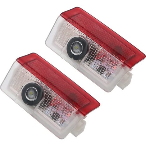 2 Stück Led-autotürlichter, Led-türprojektoren Passend Für A-, B-, C-, E-, M-, G-klasse Sowie W166, W176, W205, W212