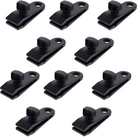Kunststoff-zeltclips – Multifunktionale Planenclips Zur Sicheren Befestigung – Nylon-klemmclips Für Zelte, Planen, Wohnwagen Und Garten-sonnensegel – Ideal Für Camping