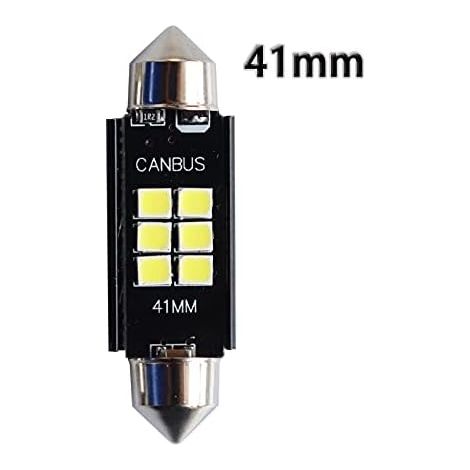 41mm C3w Led-lampen Canbus 3030 6-smd Keine Fehler Fahrzeug-innenbeleuchtung Leseleuchten Dachlampen 12v/24v 3w Automatische Lampe (weiß, 36mm)