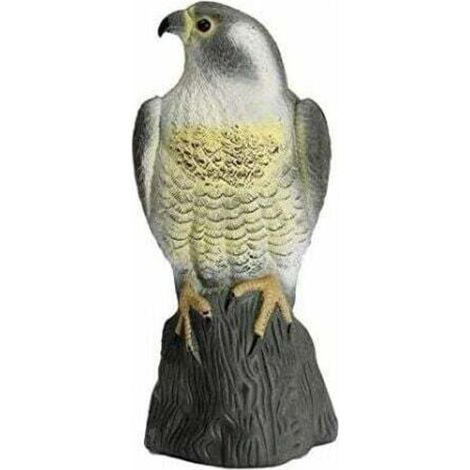 Realistischer Großer Falke Lockvogel Von Garden Mile, Vogelschreck, Realistische Große Raubvogel-attrappe Zur Vogelabwehr, Realistische Gartenfigur, Katzen- Und Vogelschreck, Dekoration