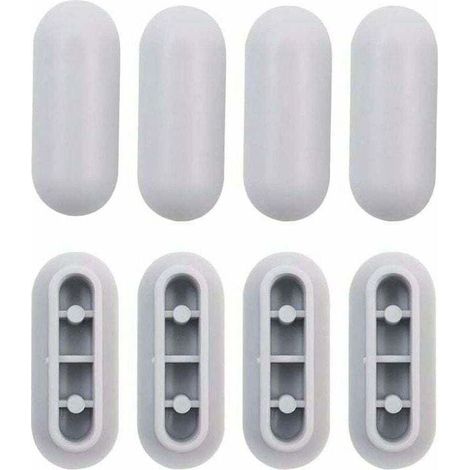 4-teiliges Universelles Wc-sitzpuffer-set, Stoßdämpfende Puffer Für Wc-deckel Aus Kunststoff, Ersatz-wc-puffer