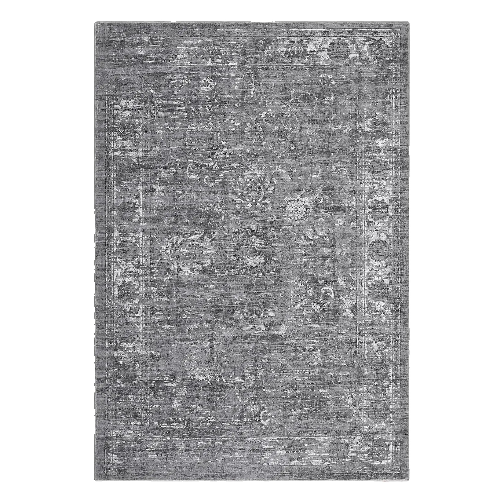 Teppich, 100% Polyester, 160 X 230 Cm, Rutschfeste Unterseite, Geeignet Für Wohnzimmer/schlafzimmer, Maschinenwaschbar