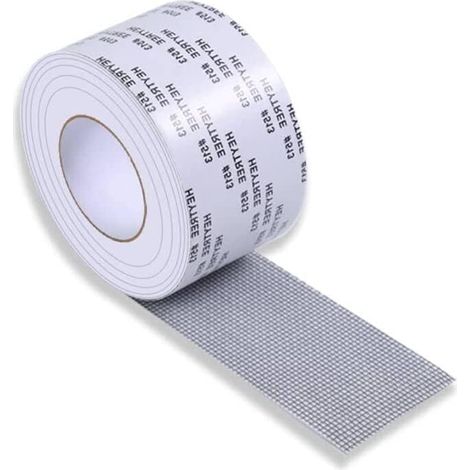 Fiberglas-fenster-reparaturklebeband, 50 Mm X 2 M, Selbstklebend, Zum Schnellen Reparieren Von Rissen In Fenstern Und Fliegengittern