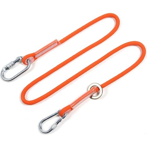 Professionelles Nylon-sicherheitsband Mit Haken – Hochfestes Und Sturzsicheres Klettergurt (1,6 M)